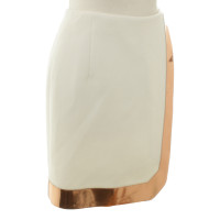 Mugler skirt with metallic details