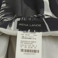 Rena Lange Zijden rok in bicolor