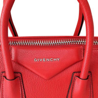 Givenchy Antigona Mini in Pelle in Rosso