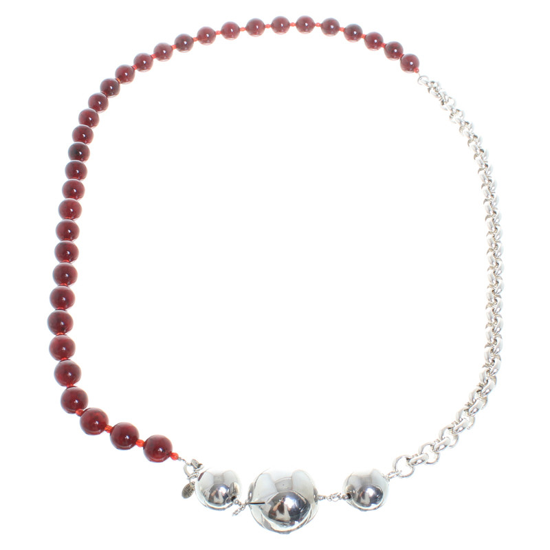 Furla Multicolour Pearl Necklace