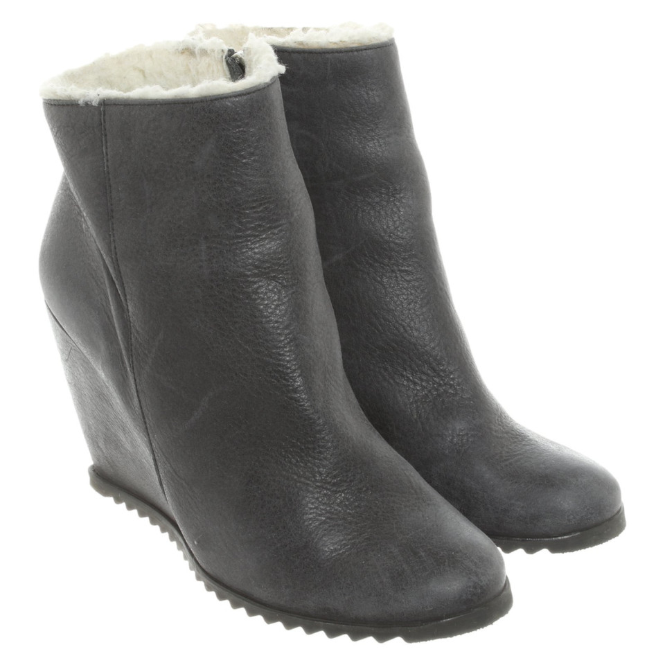 Decadent Copenhagen Ankle boots Leather in Grey