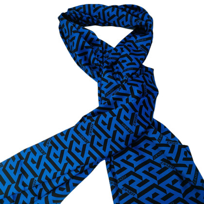 Versace Sjaal in Blauw