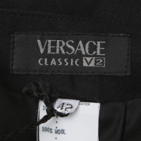 Versace Costume with stripe pattern