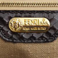 Fendi Beaded Fringed Shoulder Bag