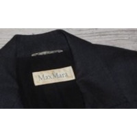 Max Mara Vintage jas in zwart