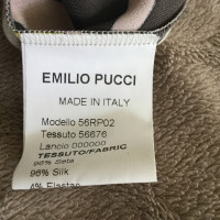 Emilio Pucci Top in seta con motivo