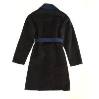 Cacharel Black coat with belt