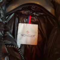 Moncler Quilted coat with fur collar