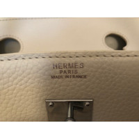 Hermès Birkin Bag 40 Leer in Wit