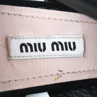 Miu Miu Peep-toes in black