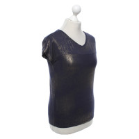 7 For All Mankind Top Viscose in Blue