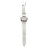Aigner Armbanduhr in Weiß/Silber