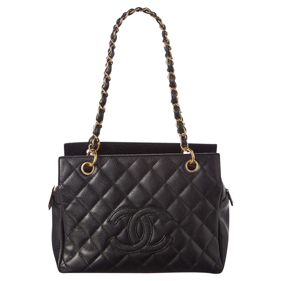 Chanel Petite Timeless in Pelle in Nero