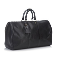 Louis Vuitton Keepall 45 Leather in Black