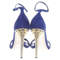Miu Miu Sandals in Royal Blue