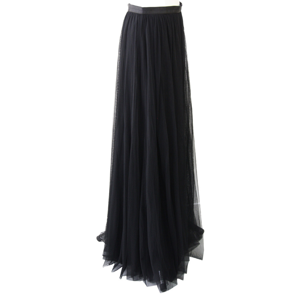 Needle & Thread skirt in black