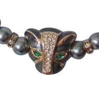 Kenneth Jay Lane Necklace with panther motif