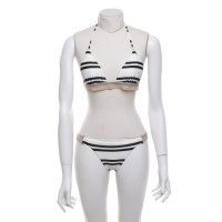Vi X Paula Hermanny Bikini with stripe pattern
