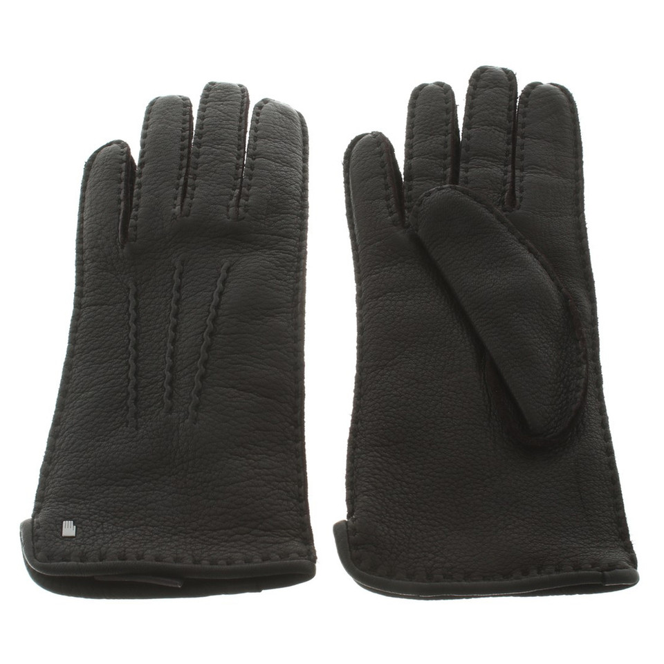 Roeckl Black leather gloves