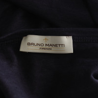 Bruno Manetti Top Linen in Blue