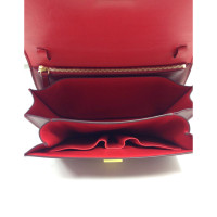 Céline Classic Bag Medium Leather in Red
