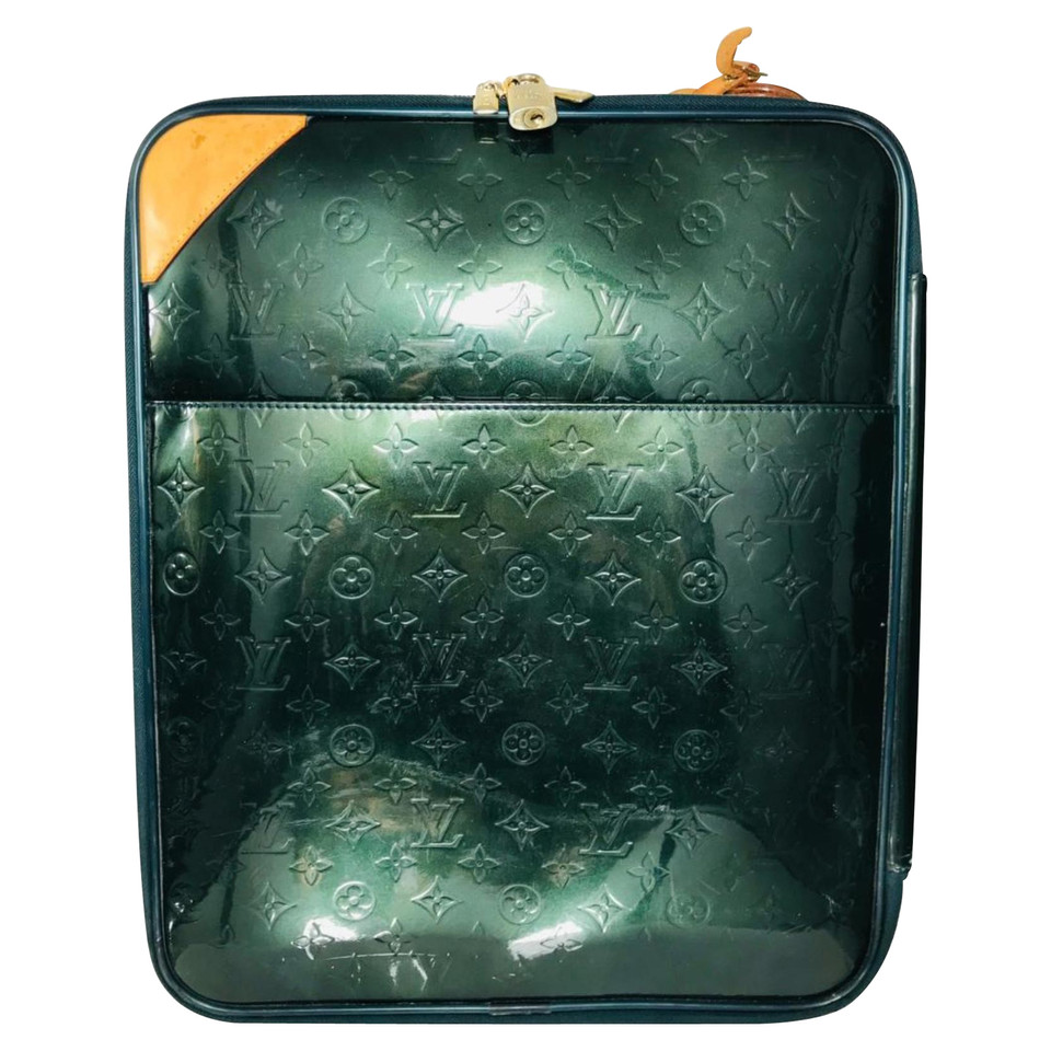 Louis Vuitton Travel bag Leather in Green
