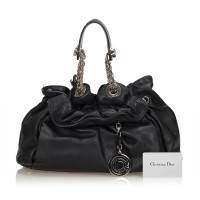 Christian Dior Le Trente Bag aus Leder in Schwarz