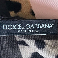 Dolce & Gabbana Sciarpa di seta con motivo