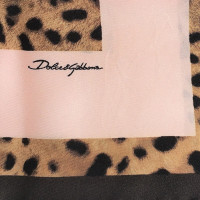 Dolce & Gabbana Zijden sjaal met patroon