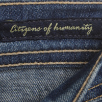 Citizens Of Humanity Vernietigde jeans blauw