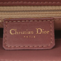 Christian Dior Lady Dior Mini in Pelle scamosciata in Rosa