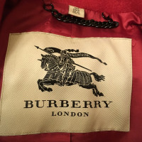 Burberry Wollmantel in Rot
