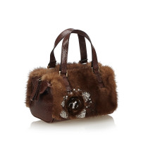 Valentino Garavani Handbag with fur trim