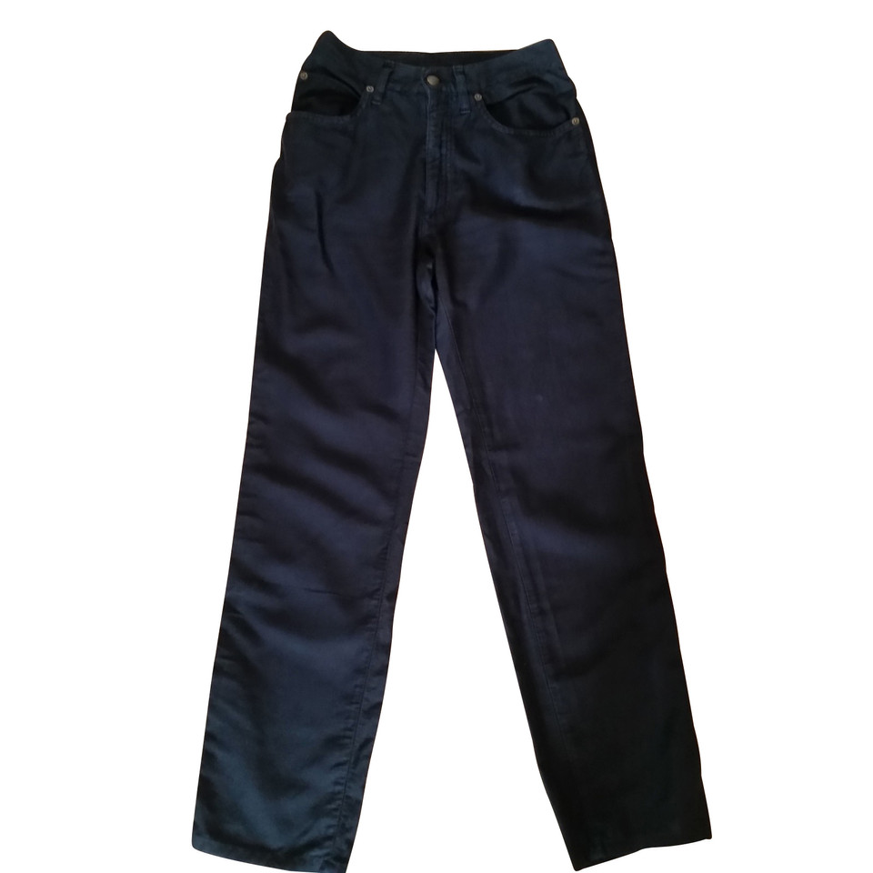 Fendi Blue cotton trousers