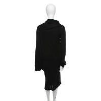 Ann Demeulemeester Kleid aus Viskose in Schwarz