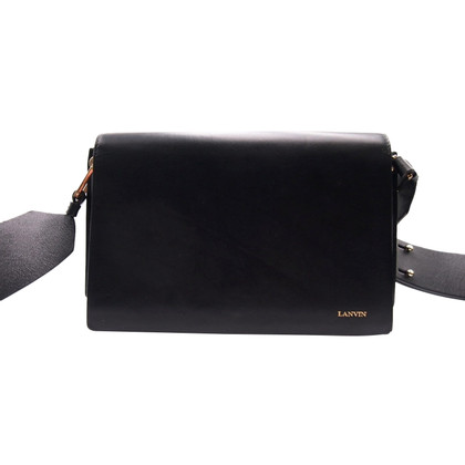 Lanvin Clutch Bag Leather in Black