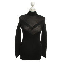 Mugler top in black