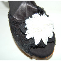 Dolce & Gabbana Platform sandalen in zwart