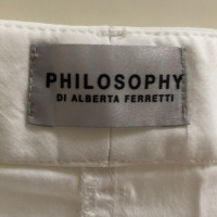 Philosophy Di Alberta Ferretti Witte shorts