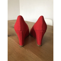 Chanel Wedges in Rot