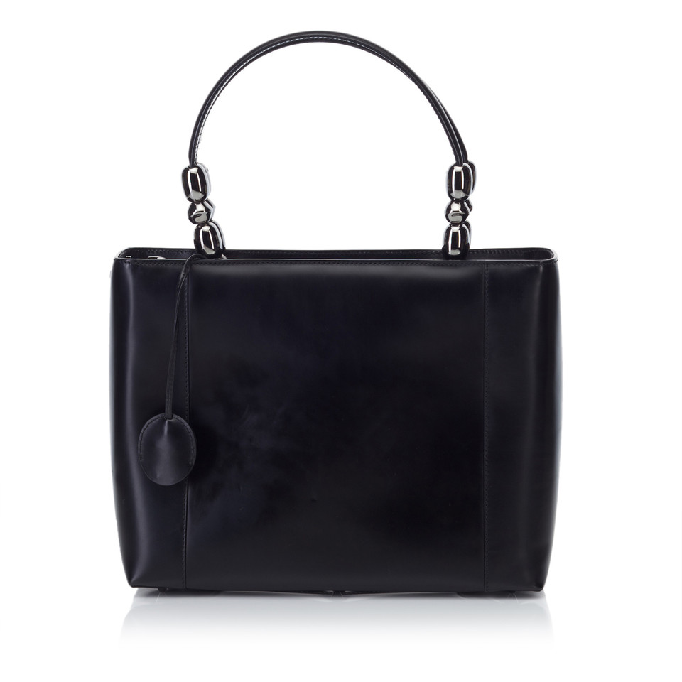 Christian Dior Malice Bag Leer in Zwart