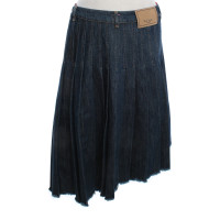 Paul Smith Jeans Rok in donkerblauw