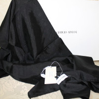 Giorgio Armani Silk scarf in black