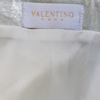 Valentino Garavani Leather skirt in cream