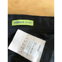 Versace trousers in black