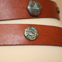 La Perla Leather belt in brown