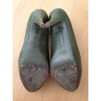 Miu Miu pumps en vert