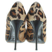 Giuseppe Zanotti Peeptoes mit Animal-Muster