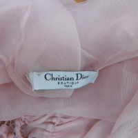 Christian Dior Blouse en soie en rose