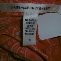Diane Von Furstenberg Jurk met riempatroon